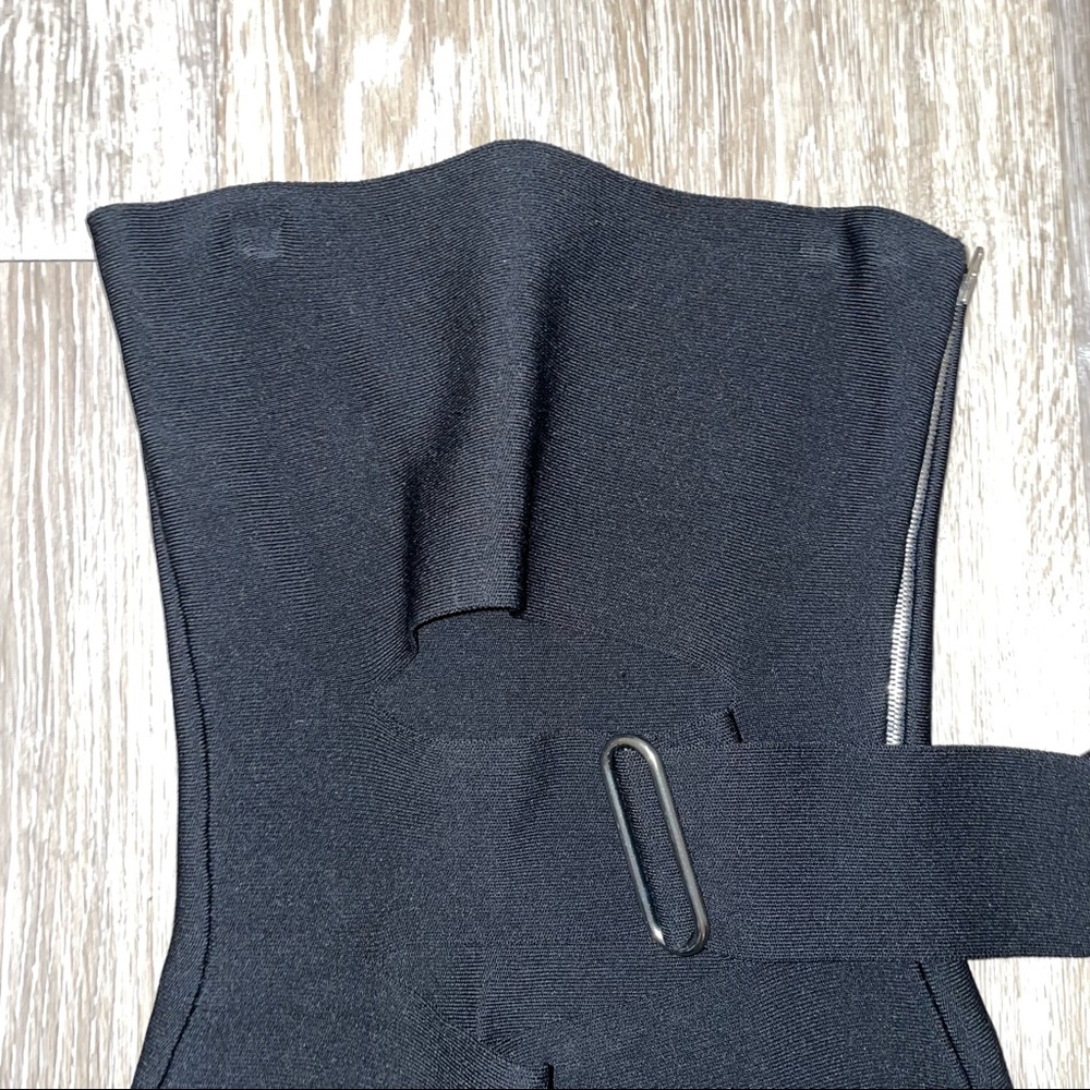 Alexander Wang Black Bustier Crop Top - Picture 3 of 5
